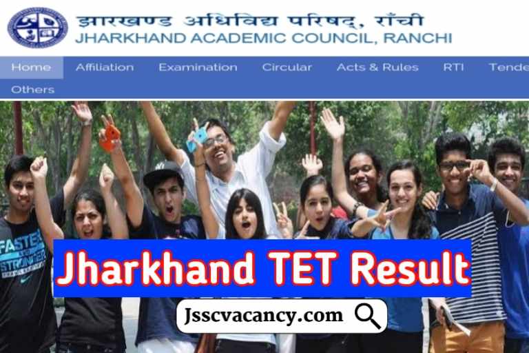 Jharkhand TET JTET Result 2023