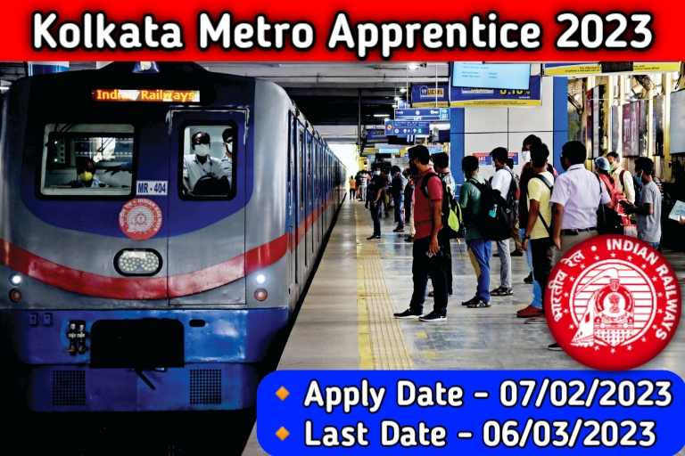 Kolkata Metro Apprentice 2023
