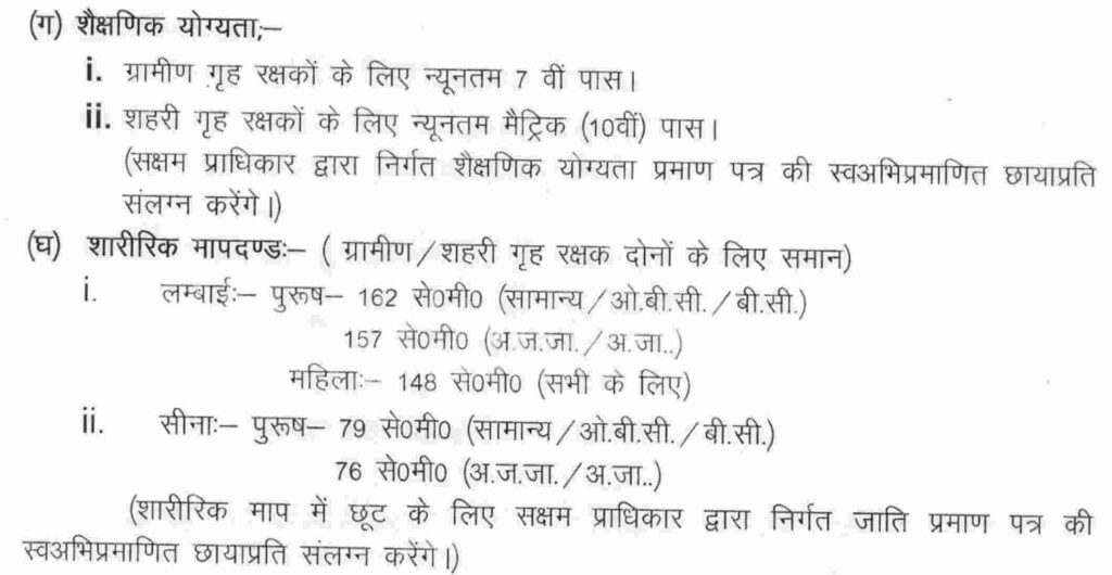 Jharkhand Home Guard Division, Garhwa Age Limit