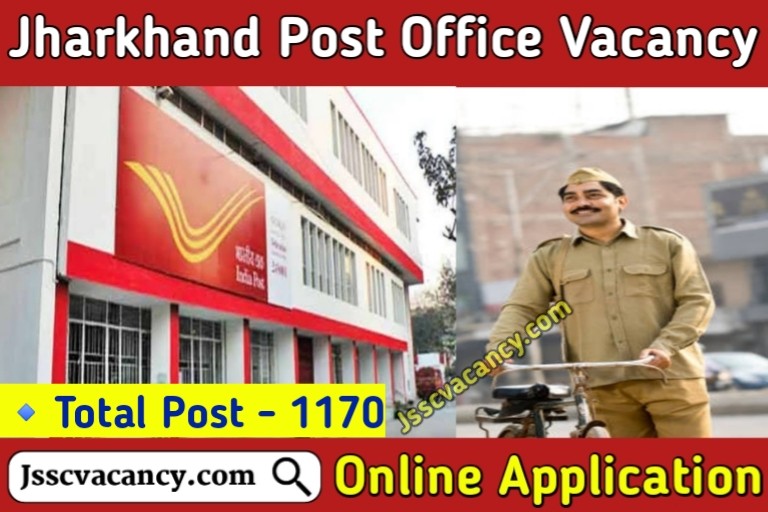 Jharkhand Post Office Vacancy 1170 Post