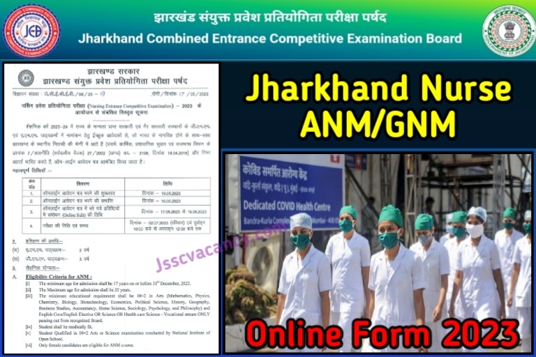 Jharkhand B.sc Nursing 2023